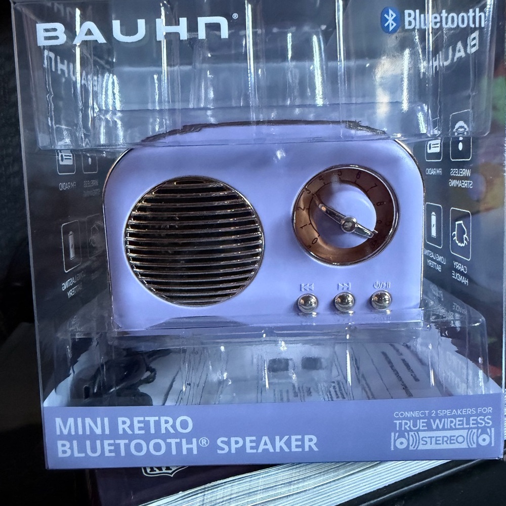 Mini Retro Bluetooth Speaker